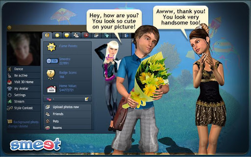 Télécharger Smeet 3D Social Game Chat APK MOD (Astuce) screenshots 2