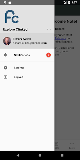 Android application FileCenter Portal screenshort