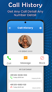 Call History : All Call Detail