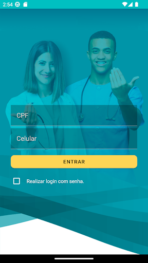Android application Rede Saúde screenshort