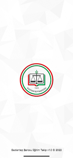 Android application Gaziantep Barosu Eğitim Takip screenshort