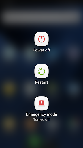 Phone Power Menu Options