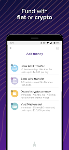 Abra: Buy Bitcoin & Earn Yield Varies with device APK screenshots 5