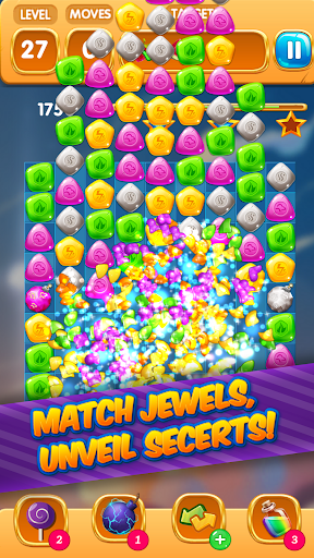 Android application Jewels Swap: 3 Match Adventure screenshort