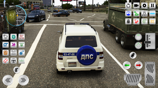 Russian Traffic Police Racing