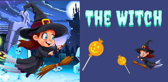 The Witch - flying broomstick