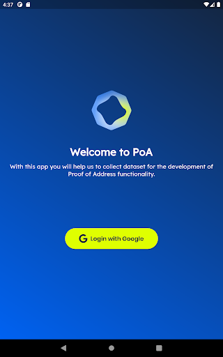 Proof of Address Uploader Screen 3