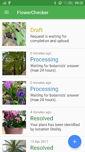 FlowerChecker+, plant identify Screenshot