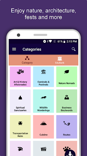 Android application Portland Travel & Explore, Off screenshort