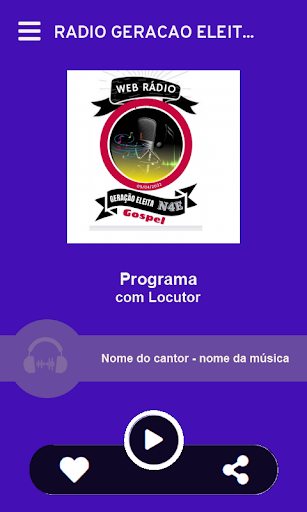 RADIO GERACAO ELEITA N4E Screen 2