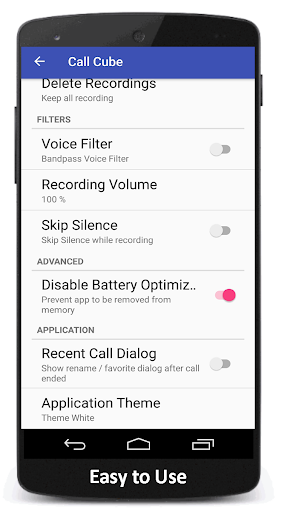 Call Cube : Call Recorder Screen 3