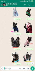 Captura 2 Bulldog Stickers WA android