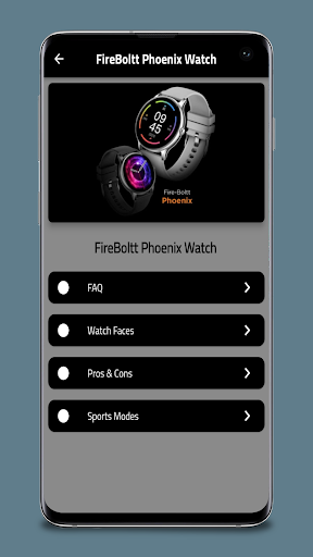 FireBoltt Phoenix Watch Guide Screen 3