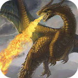 Fire-breathing dragon live wp icon