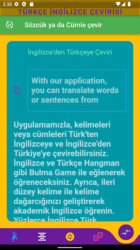 Turkish English Translate