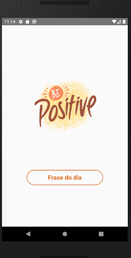 Android application Be Positive screenshort