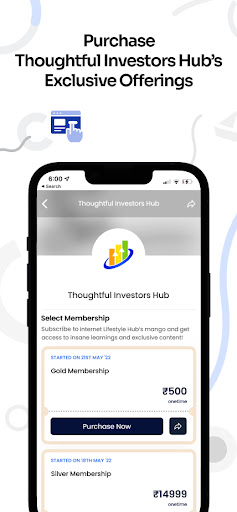 Thoughtful Investors Hub Screen 2