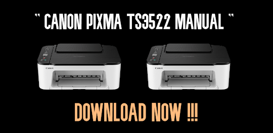 Canon Pixma ts3522 Manual