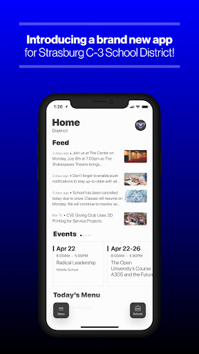 Android application Strasburg C-3 School District screenshort