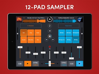 Cross DJ - Music Mixer App Screenshot