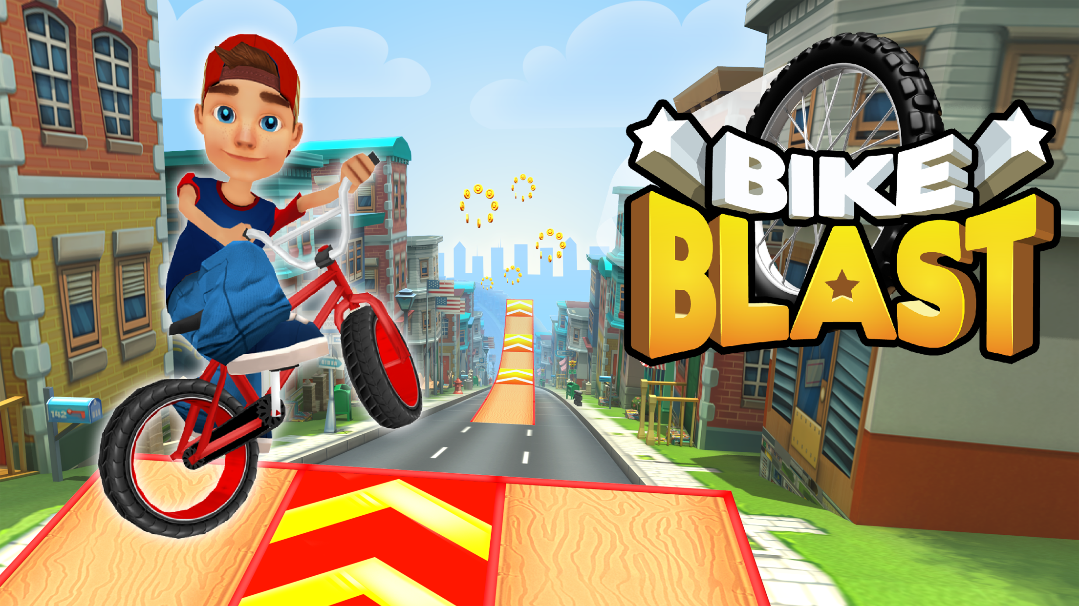 Android application Bike Blast- Bike Race Rush screenshort