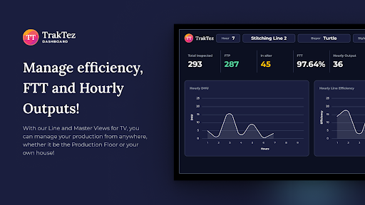 Android application TrakTez Dashboard screenshort