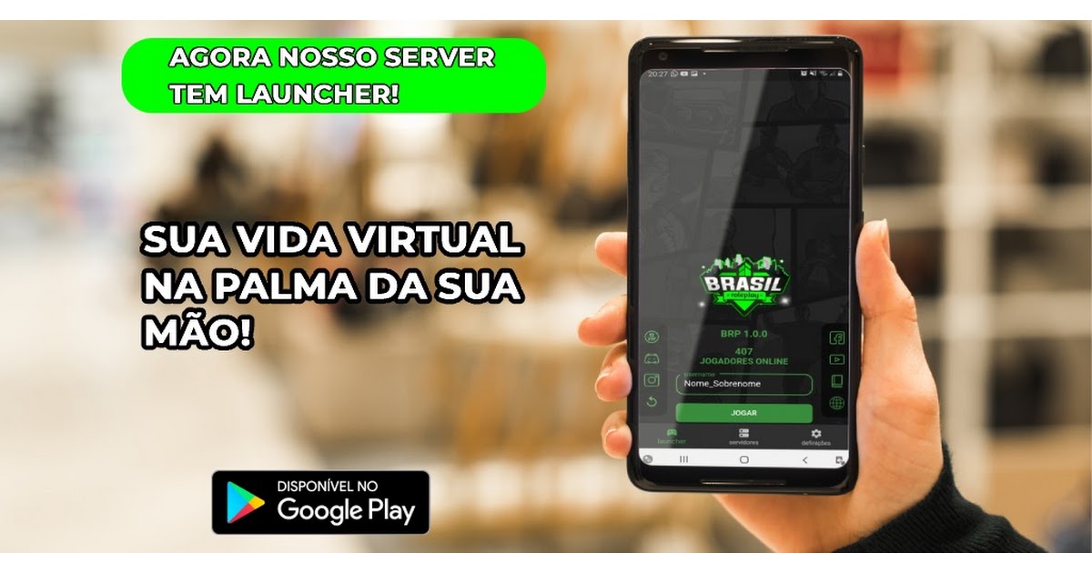 atualização V10 brasil roleplay Download/versão beta/ Android 