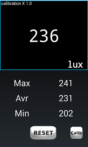 Lux Meter Screen 2