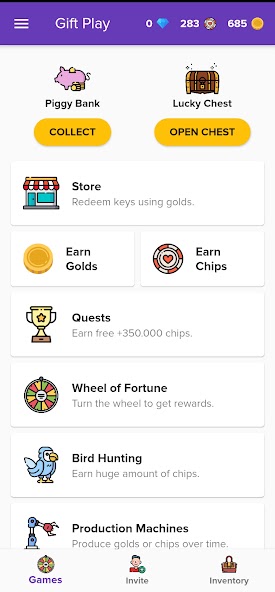 Gift Play - Earn Game Codes 1.0.111 APK + Mod (Unlimited money / Unlocked) for Android