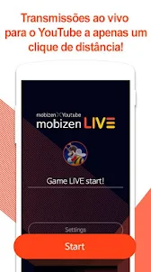 Mobizen Live para YouTube