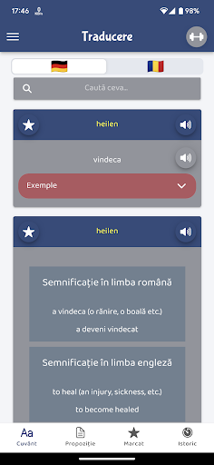 Dicţionar German Român