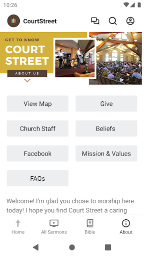 Court Street Christian Church Screen 3