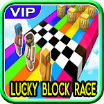 Cover Image of ดาวน์โหลด Lucky Block Race Craft Maps for Minecraft PE 7.0 APK