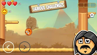 Game screenshot Roller Ball, Red Bounce Ball 5 apk download