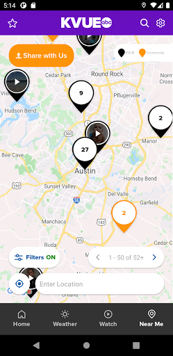 Screenshot of Austin News from KVUE