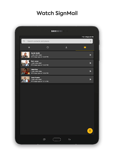 Screenshot of ntouch