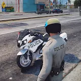 US Police Bike Rider Simulator icon
