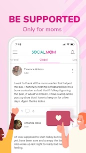 Social Mom – the Parenting App for Moms Apk Download New 2021 5