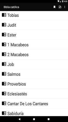 Biblia católica en español Screen 2