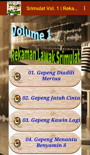 Rekaman Lawak Srimulat Vol. 1 Screen 3