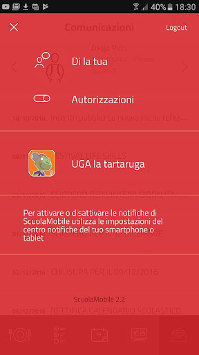 ScuolaMobile Screen 3