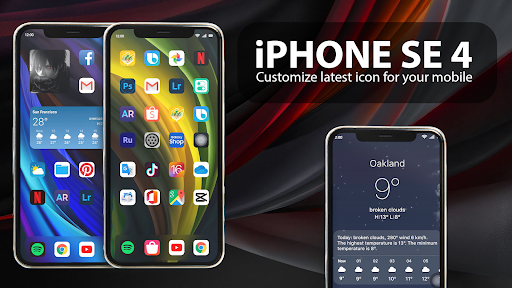 iPhone SE 4 Theme & Wallpaper Screen 3