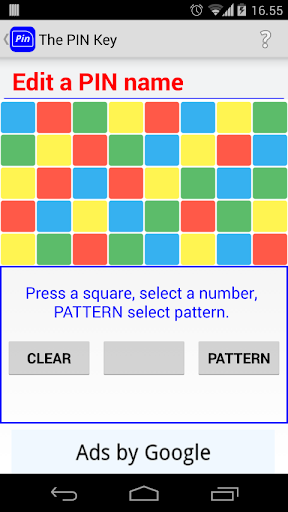 The PIN Key Screen 2