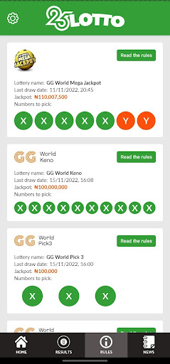 25lotto Kenya Results Screen 3