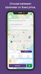 screenshot of Taximes App