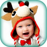 Santa Christmas Hat Edit Photo icon