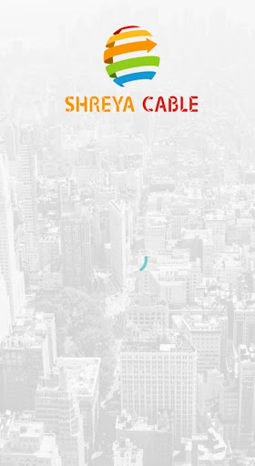 Android application Shreya Cable screenshort