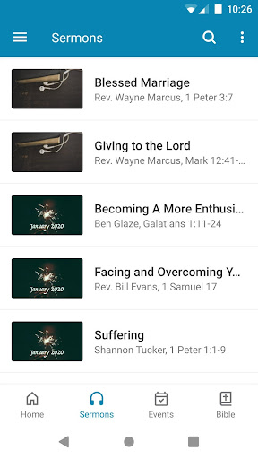Toms Creek Baptist Church Screen 2