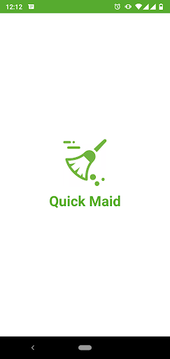Android application QuickServe Cleaning Partner screenshort