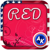 Beautiful Red Keyboard icon